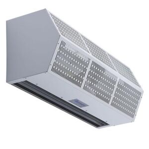 "Berner SHD07-2096A 96"" Unheated Air Curtain - (1) Speed, White, 120v, Aluminum, For Doors"