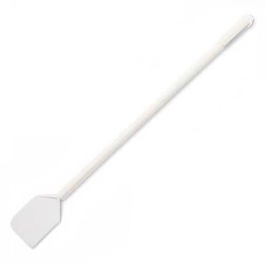 "Carlisle 4035300 48"" Paddle Scraper w/ Flexible Blade, White, Heat Resistant"