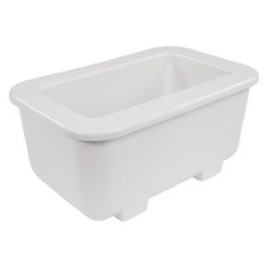 Carlisle CM104502 Coldmaster Third Size Food Pan Holder - Plastic, White