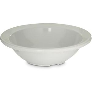 Carlisle KL80502 Kingline 4 3/4 oz Round Melamine Fruit Bowl, White