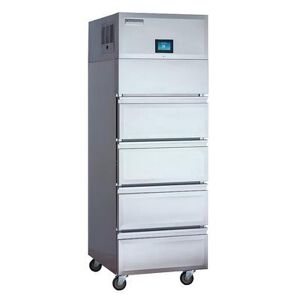 "Delfield GARFF1P-D Specification Line 27 2/5"" Poultry & Fish File Refrigerator w/ (1) Section & (4) Drawers, 115v, Silver"