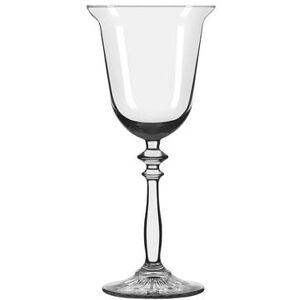 Libbey 503005 8 1/2 oz Wine Glass w/ Embossed Footplate, 12/Case, Clear