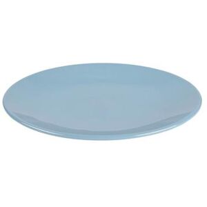 "Elite Global Solutions D8512OVC-CB 12 1/2"" x 8 1/2"" Oval Melamine Salad Plate - Cameo Blue"