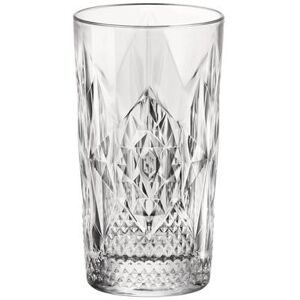 Steelite 49136Q529 16 1/2 oz Stone Cooler Glass, Clear