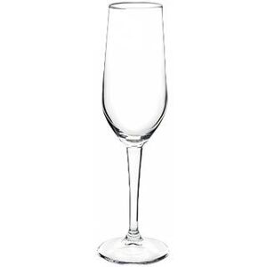 Steelite 4938Q324 7 1/4 oz Riserva Champagne Flute Glass, Clear