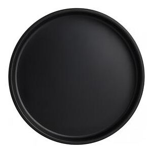 "Steelite 7181TM501 Creations Cali 6 1/4"" Melamine Plate, Black"