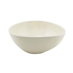 Front of the House BBO034BEP20 60 oz Round Kiln Bowl - Porcelain, Vanilla Bean, White