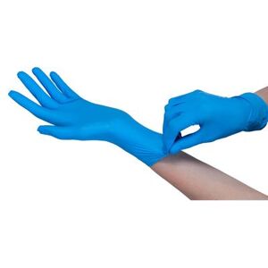 LK Packaging MDNGLOVE Nitrile Gloves - Medium, Blue