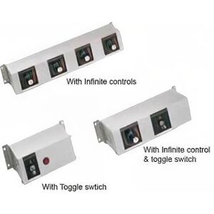 Hatco RMB-20AN Remote Control Enclosure w/ (4) Toggle Switches & (4) Indicator Lights for 120v