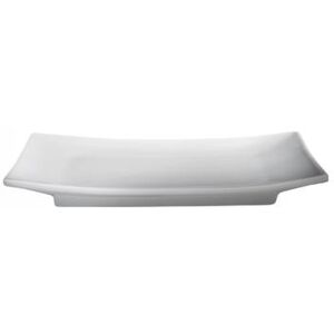 "Cameo China 710-103 10-1/2"" x 7-1/4"" Rectangular Platter - Ceramic, White"