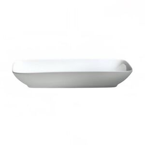 "Cameo China 711-103 Rectangular Plate - 10"" x 6 1/4"", Ceramic, White"