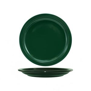 "ITI CAN-7-G 7 1/4"" Round Cancun Plate - Ceramic, Green"