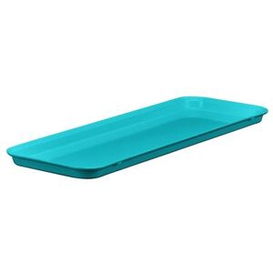 "Cambro 1230MT140 Rectangular Market Display Tray - 12 7/16"" x 30"" x 3/4"", Green"