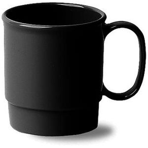 Cambro 75CW110 7 1/2 oz Plastic Cup, Black, 7.5 Ounce, Black Polycarbonate