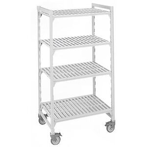 "Cambro CPHU214867S4480 Camshelving Premium Solid Shelving Unit - 4 Shelves, 48""L x 21""W x 67""H"