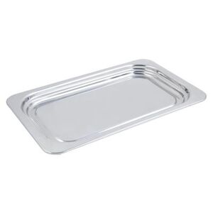 "Bon Chef 5207 Full Size Food Pan, 1 1/4"" Deep, Stainless, Stainless Steel"
