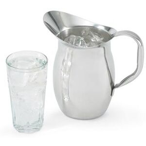 Vollrath 92020 64 oz Stainless Steel Pitcher w/ Mirror Finish, Silver