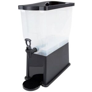 Tablecraft 353DP 3 gal Beverage Dispenser - Plastic Container, Black Base