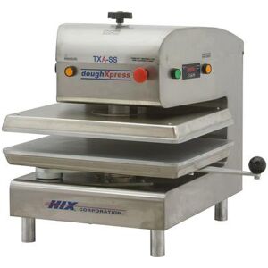 "DoughXpress TXA-SS Automatic Tortilla Dough Press - 16"" x 20"" Aluminum Platens, 220v/1ph, Stainless Steel"