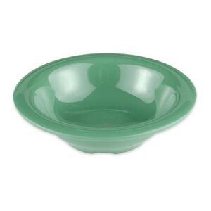 GET B-454-FG 4 1/2 oz Round Melamine Dinner Bowl, Green, Rainforest Green