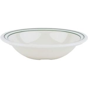 GET BF-725-EM Emerald 14 oz Melamine Soup Bowl, White