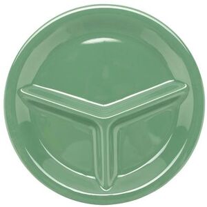 "GET CP-10-FG 10 1/4"" Round Melamine Dinner Plate, Green"