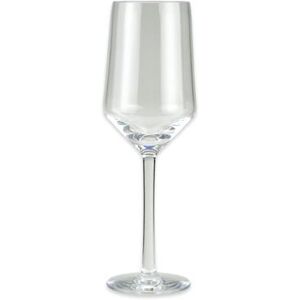 GET SW-1463-CL Via 10 oz Wine Glass, Tritan Plastic, Clear, 24/Case