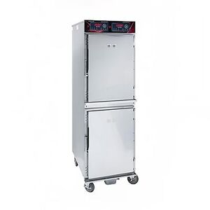 "Cres Cor 1000-CH-SS-2DE Full-Size Cook and Hold Oven, 208-240v/1ph, (16) 18"" x 26"" Pan Capacity, Stainless Steel"