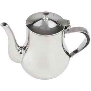 Libbey CT-805 Belle Collection 24 oz Belle Coffee Pot - 18/8 Stainless, Silver