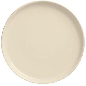 "Libbey PZ-13 13 3/8"" Round Pizza Platter - Porcelain, Cream White"