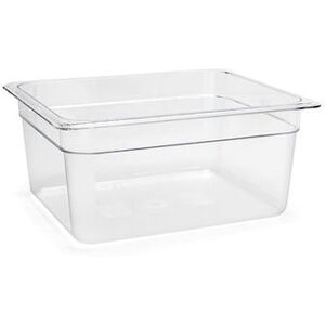 "Front of the House BHO096CLT21 Drinkwise Ice Housing Insert Pan - 12 1/2"" x 10"" x 5 3/4"", Resin, Clear"