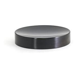 "Front of the House RSD012BKS13 4 1/4"" Round Tokyo Dish - Stainless Steel, Matte Black"