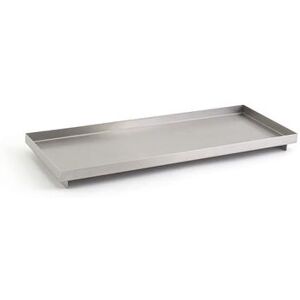 "Front of the House RTR014BSS12 Rectangular Tokyo Tray - 12 1/4"" x 4 3/4"", Stainless Steel"