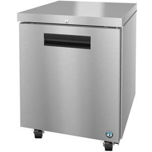 "Hoshizaki UF27B Steelheart Series 27"" W Undercounter Freezer w/ (1) Section & (1) Door, 115v, Stainless Steel"