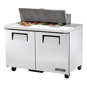 "True TSSU-48-10-HC 48"" Sandwich/Salad Prep Table w/ Refrigerated Base, 115v, Stainless Steel True Refrigeration"