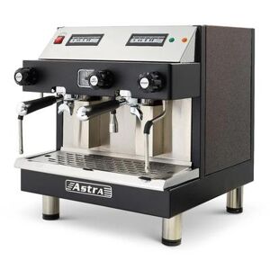 Astra M2C 014 Automatic Commercial Espresso Machine w/ (2) Groups, (2) Steam Valves, & (1) Hot Water Valve - 220v/1ph, Semi-Automatic, Compact
