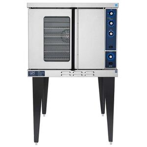 Duke 613-G1XX Single Full Size Natural Gas Commercial Convection Oven - 40, 000 BTU, Standard Depth, 6 Racks, Stainless Steel, Gas Type: NG