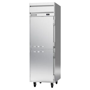 "Beverage Air HR1HC-1HS Horizon Series 26"" 1 Section Reach In Refrigerator, (2) Right Hinge Solid Doors, 115v, Silver"