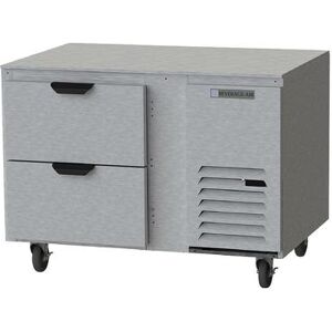 "Beverage Air UCRD46AHC-2 46"" W Undercounter Refrigerator w/ (1) Section & (2) Drawer, 115v, Stainless Steel"