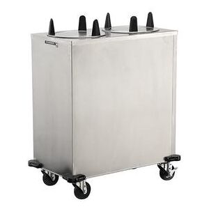 "Lakeside 5206 32"" Mobile Dish Dispenser w/ (2) Columns, Stainless, Silver"