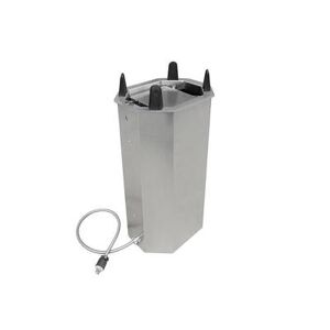 "Lakeside V6014 18"" Heated Drop In Dish Dispenser for Oval Platters - Stainless, 120v, Silver"
