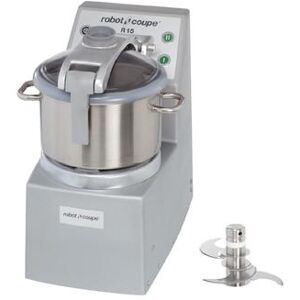 Robot Coupe R15ULTRA Vertical Cutter Commercial Mixer w/ 15 qt Bowl, 4 qt Mini Bowl & 2 Speedss, Stainless Steel