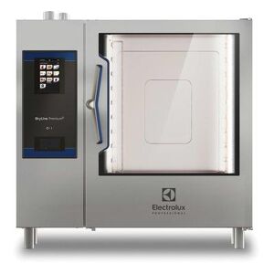 Electrolux Professional 219753 SkyLine PremiumS Full Size Combi Oven, Boiler Based, 208v/3ph, Stainless Steel