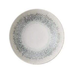 Churchill FSGYEVB71 15 oz Round Studio Prints Fusion Rolled Edge Coupe Bowl - Ceramic, Agate Gray