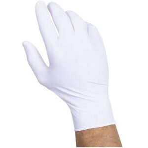 Handgards 304362513 General Purpose Synthetic Gloves - Powder Free, White, Large