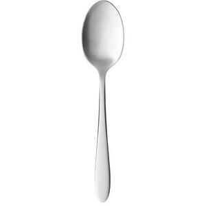 "Libbey 804008 5 1/4"" European Teaspoon with 18/0 Stainless Grade, Novara Pattern, Mirror Finish, Stainless Steel"