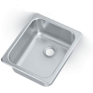 "Vollrath 212560 (1) Compartment Drop in Sink - 11"" x 13 1/4"", Stainless Steel"