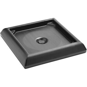 Rubbermaid FG917700BLA Ranger Container Weighted Base Accessory - Black, For Ranger Containers