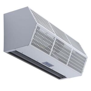 "Berner SHD07-3108A Sanitation Certified Series 108"" Unheated Air Curtain - (1) Speed, White, 120v, Aluminum, For Doors"