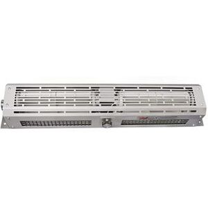 "Curtron DT-24-EH 2-Go Pro 24"" Window Air Curtain w/ Variable Speeds, Stainless, 120v, Stainless Steel"